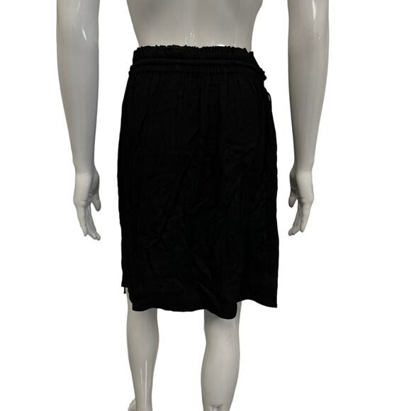 ETOILE ISABEL MARANT Black Side Slit Accent Short Mini Skirt EU 38 - Picture 3 of 5